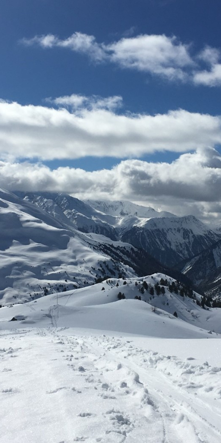 Winterspaziergang Val Tuors - Chants